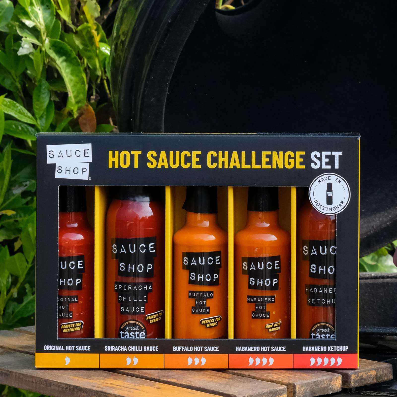 Utmana vännerna på Hot Sauce Challenge