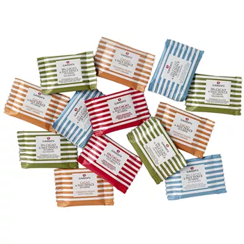 Chokladnapsmix med havssalt – 4 sorter