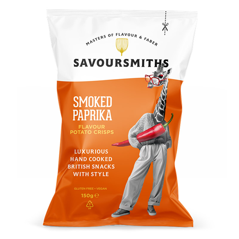 Bild på Rökt paprikachips – 150g