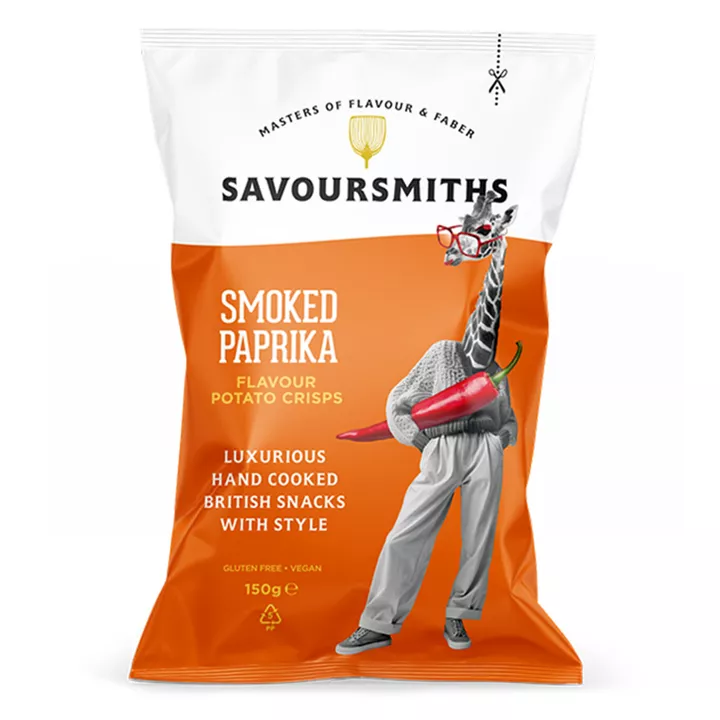 Bild på Rökt paprikachips – 150g