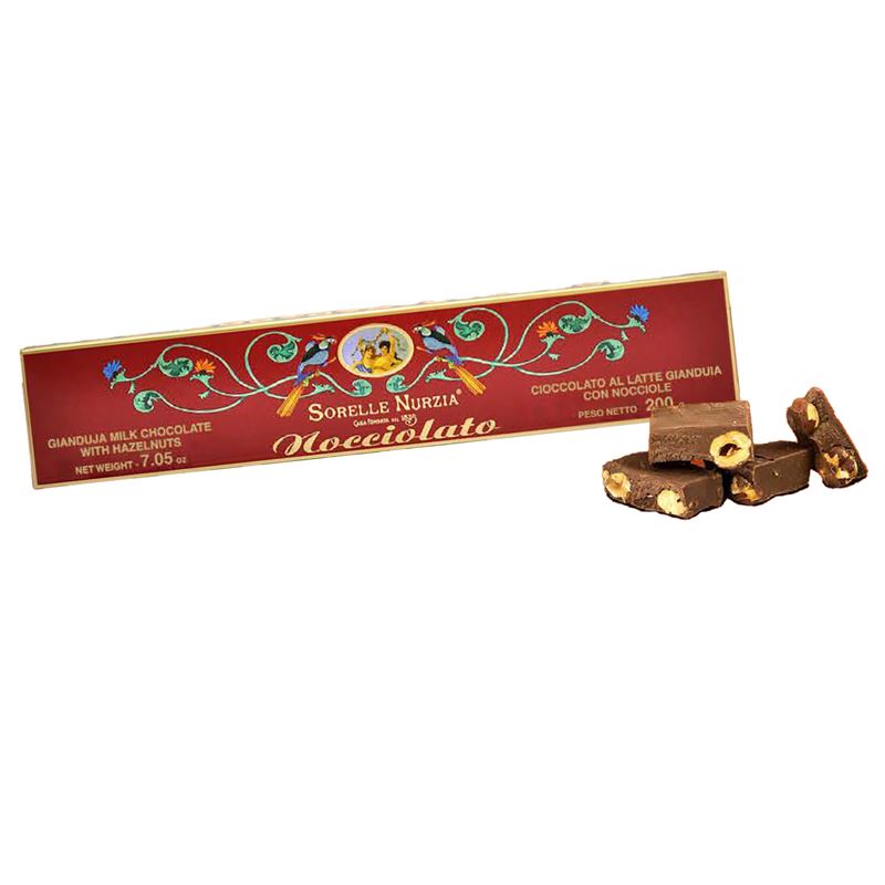 Giandujanougat med 50 % hasselnöt – 200 g