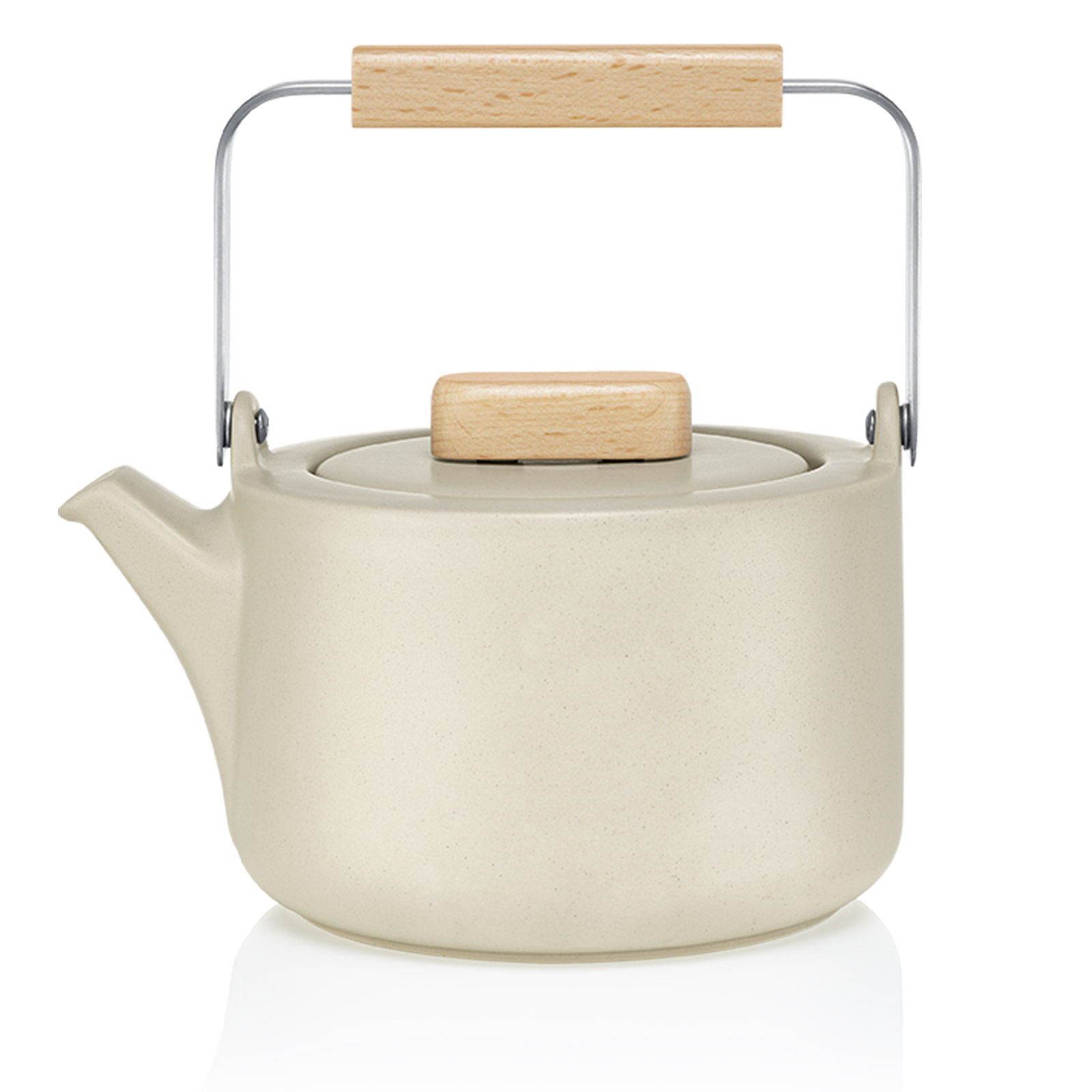 Beige tekanna med tesil – T.Totem