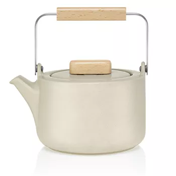 Beige tekanna med tesil – T.Totem