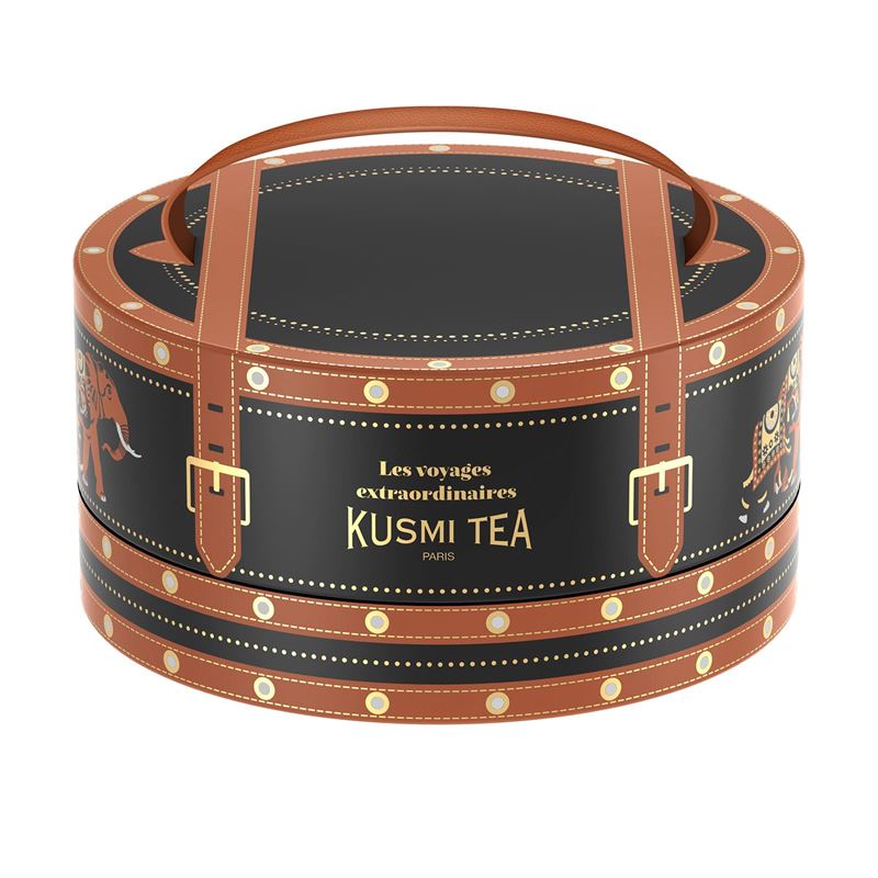 Elegant presentask tepåsar