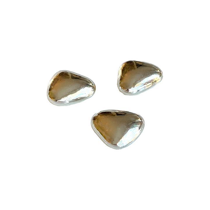 Bild på Silverhjärtan av mörk choklad 50%