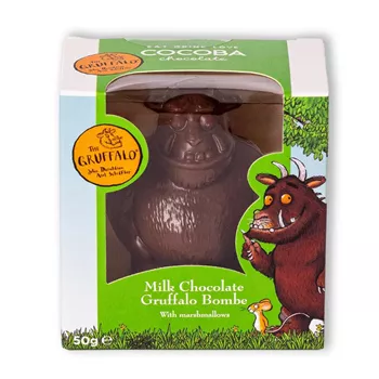 Gruffalo chokladbomb med marshmallows