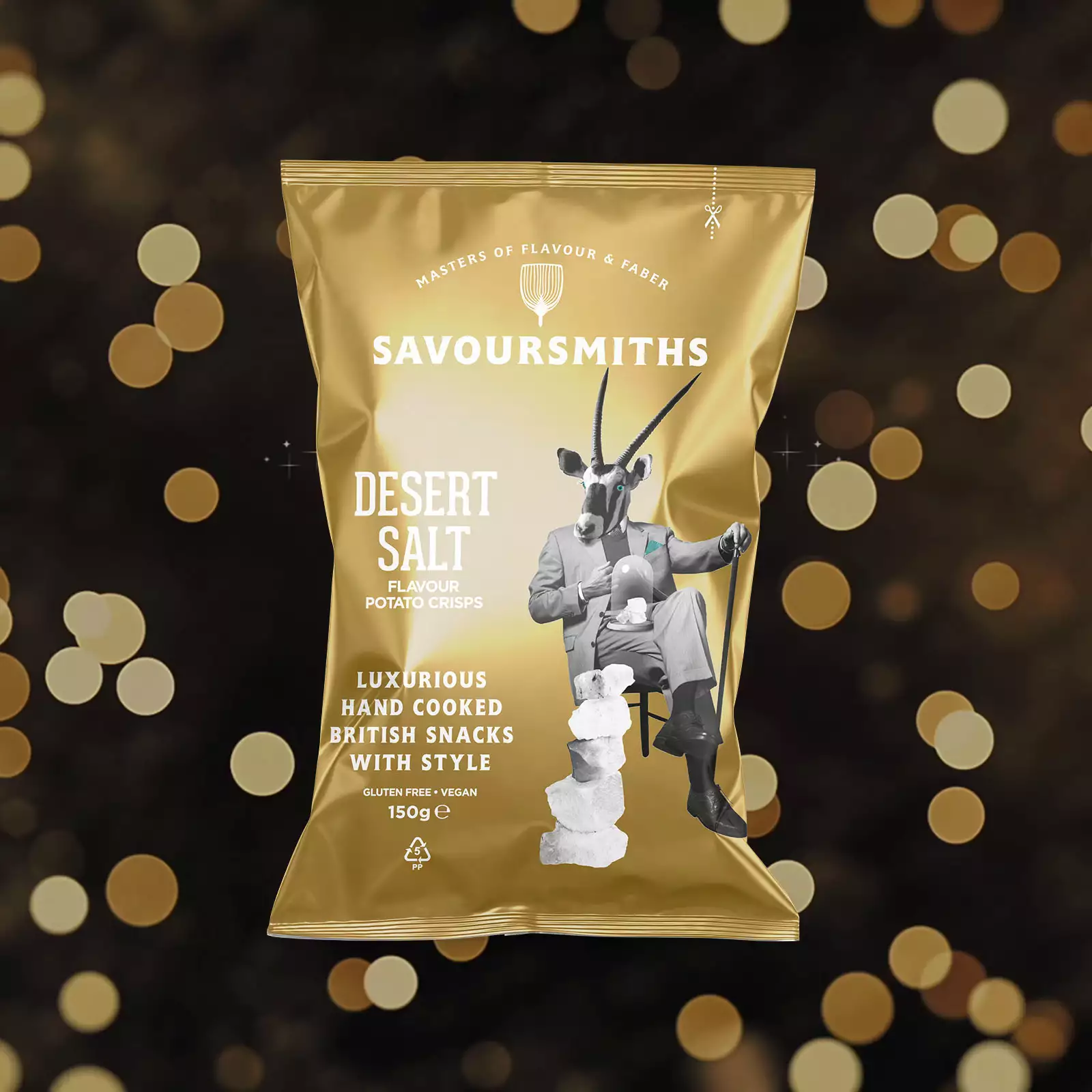 Guldiga förpackningar