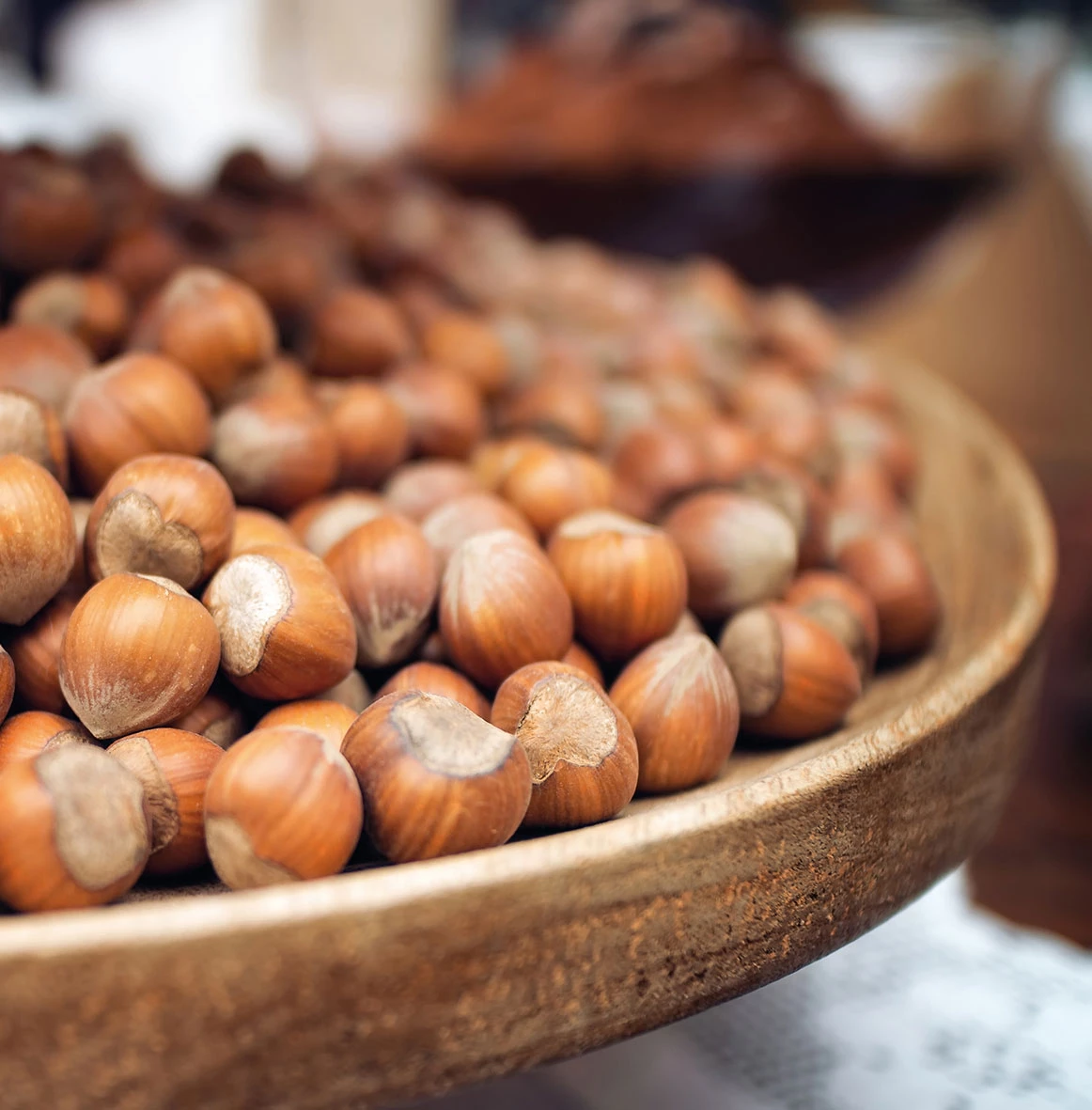 Hasselnötter från Turin