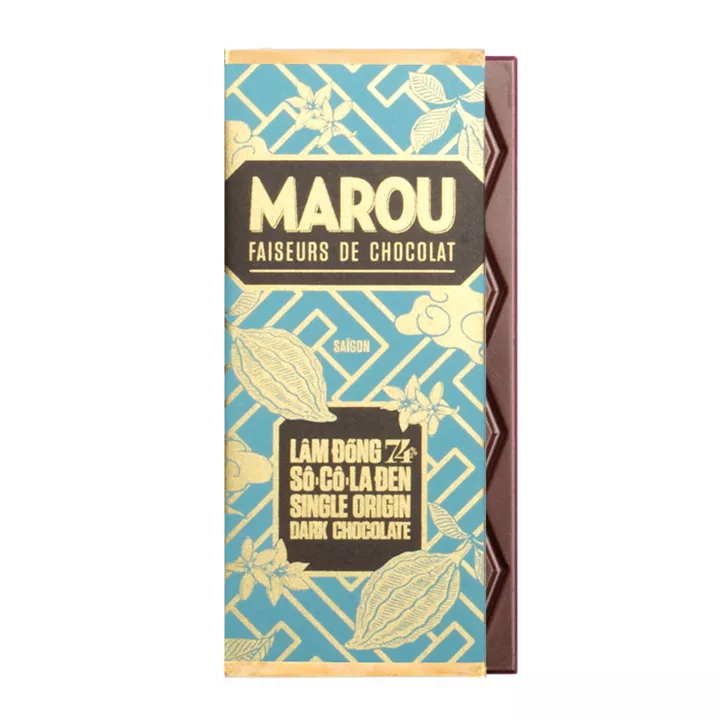 Bild på Lam Dong 24g - mörk choklad 74%