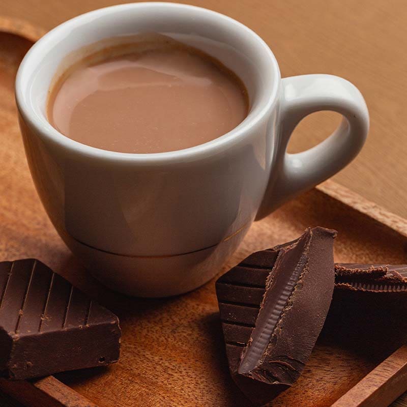 Varm choklad med havssalt – Marous drickchokladbitar