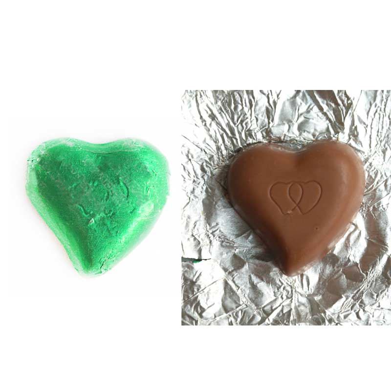 Mjölkchokladhjärta