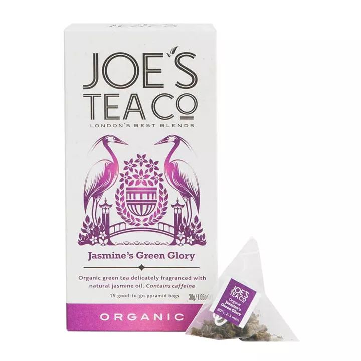 Bild på Jasmine's Green Glory 15p tepåsar – grönt te