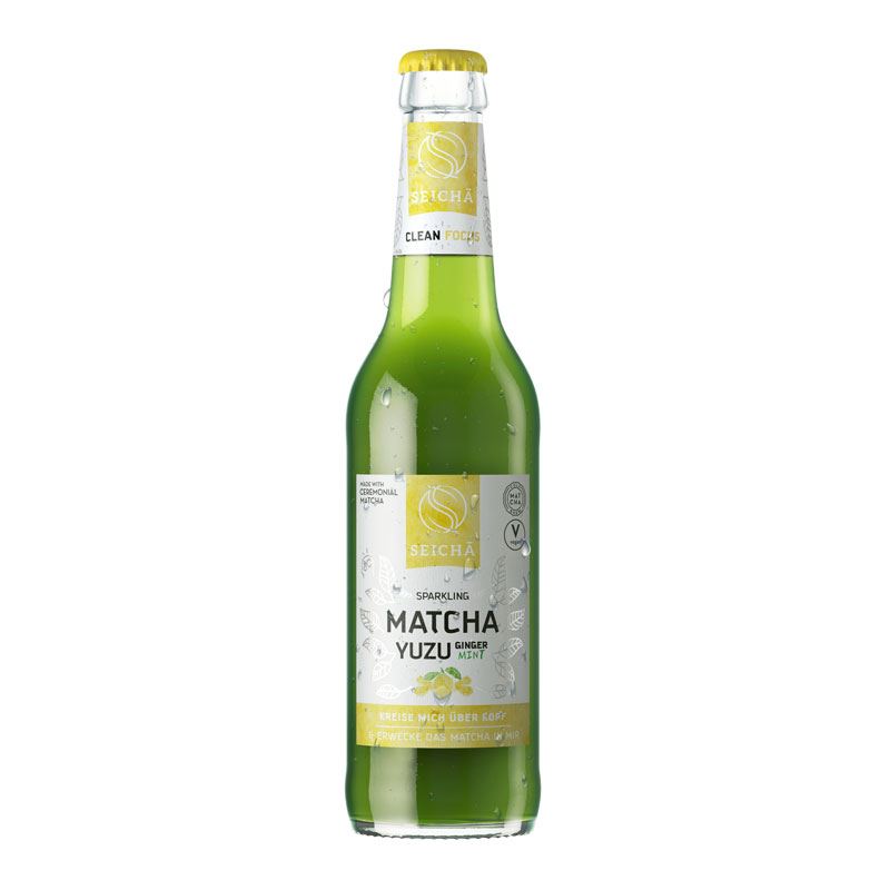 Kolsyrad matcha med yuzu (24 st)