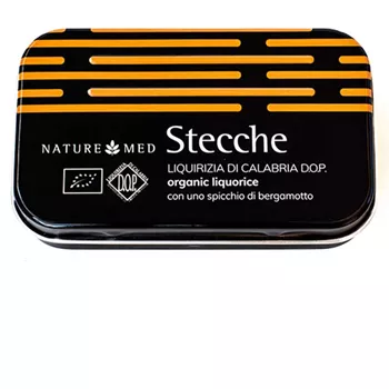 Stecche al Bergamotto – lakritssticks med bergamott