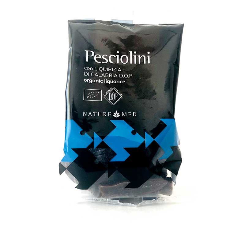 Pesciolini - Ekologiska sötlakritsfiskar