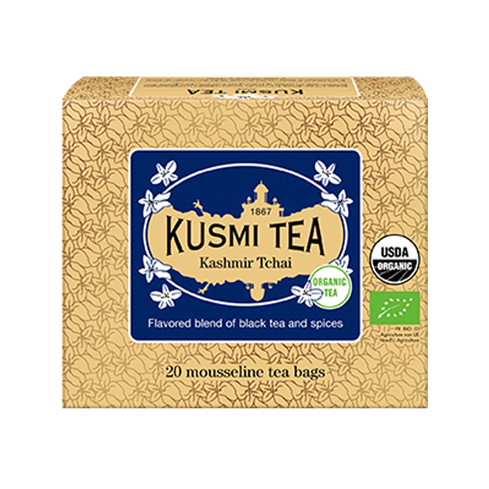 Bild på Kashmir Tchai 20p tepåsar – svart te