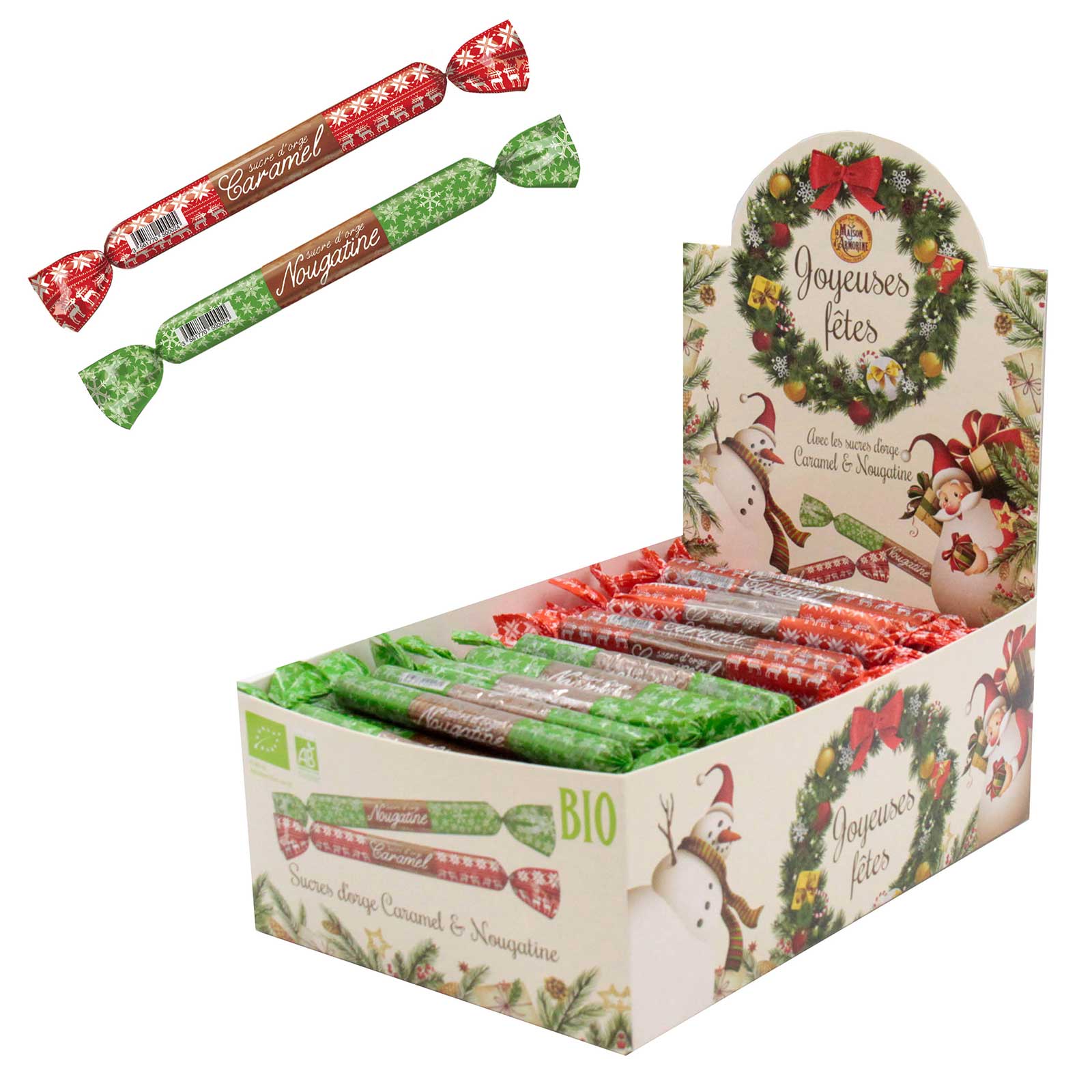 10-p Ekologisk smörkola & knäckstång