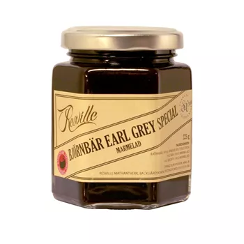 Björnbärsmarmelad med Earlgrey och äpple