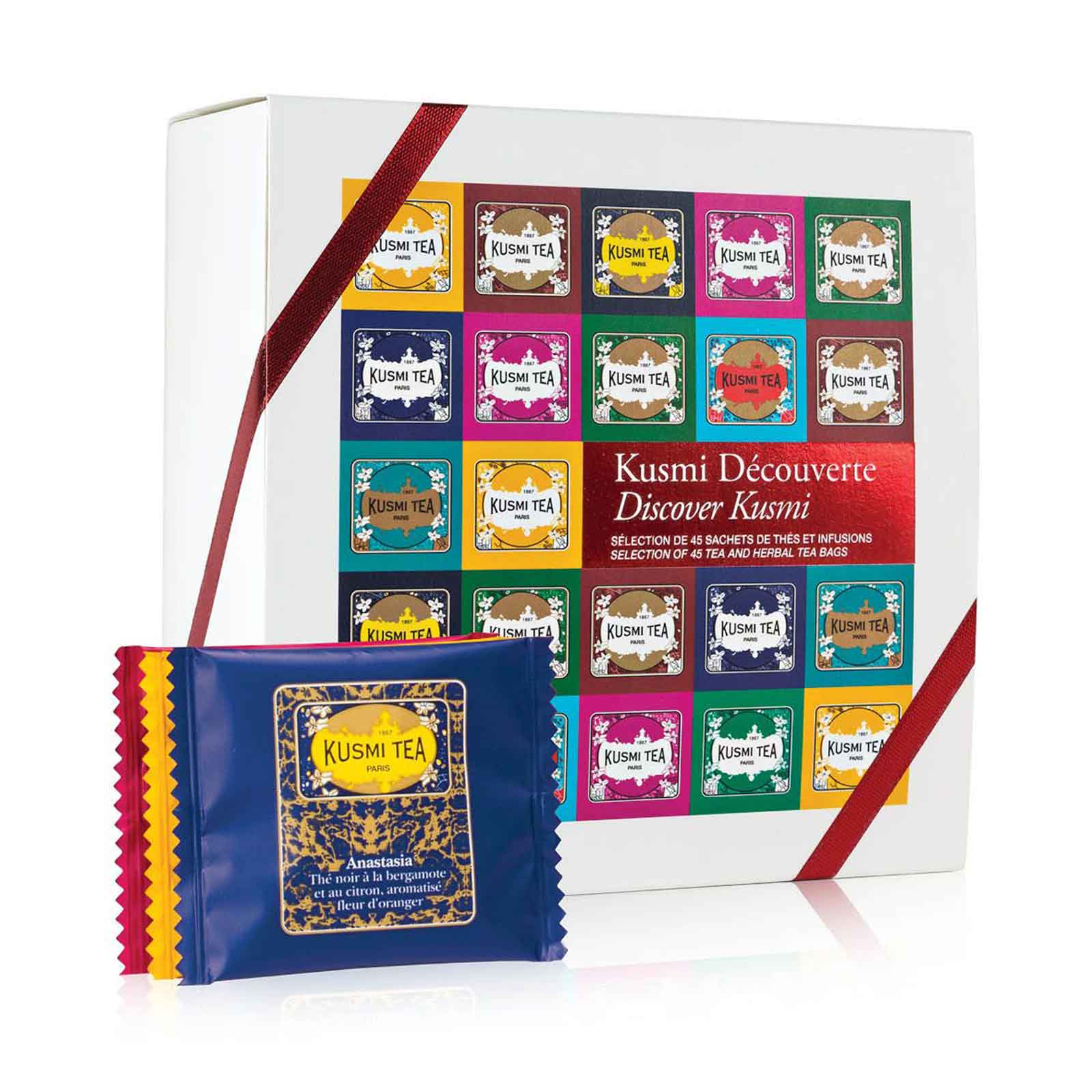 Bild på Presentask – discover Kusmi 45p tepåsar