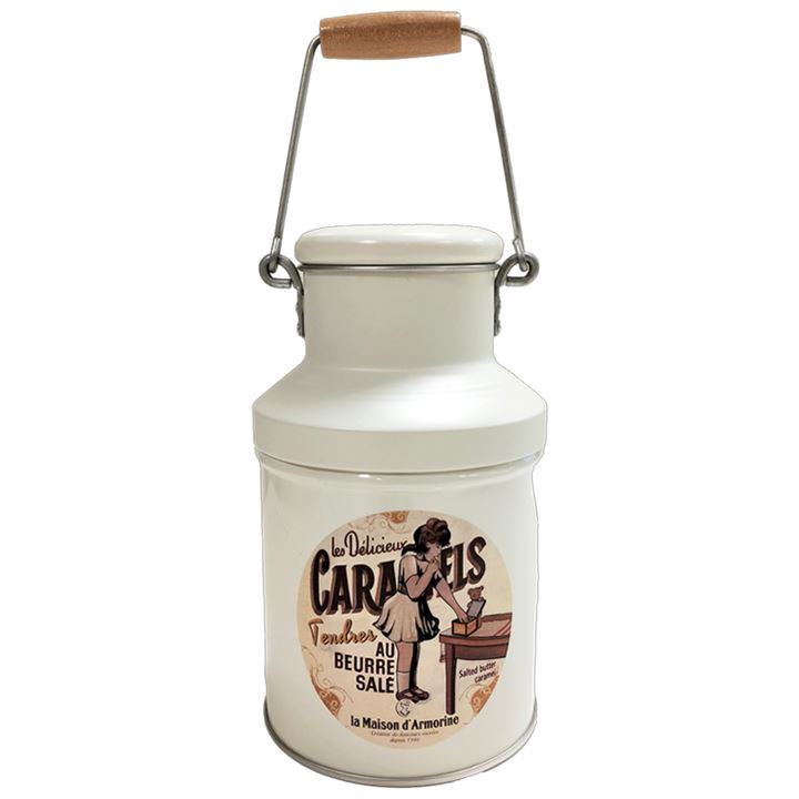 Bild på Smörkolor med havssalt i mjölkkanna