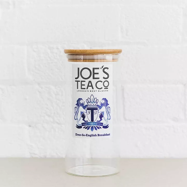 Bild på Tom glasburk för Ever so English Breakfast-teet