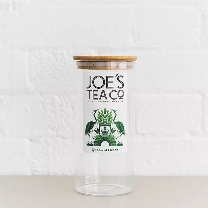 Bild på Tom glasburk för The Queen of Green-teet