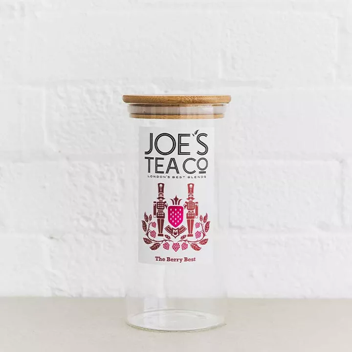 Bild på Tom glasburk för The Berry Best-teet