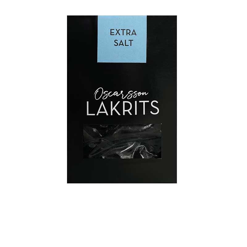 Extra salt lakrits med salmiakdipp