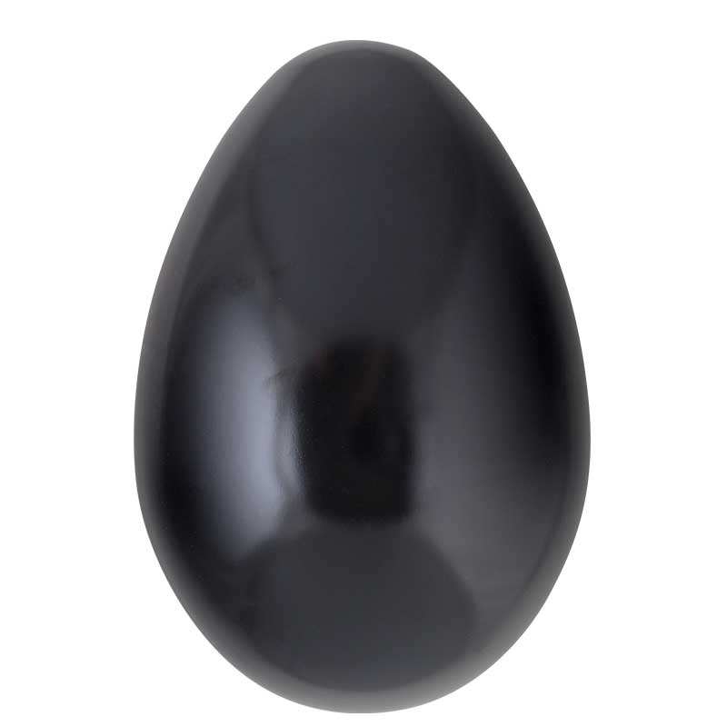 Bild på Svart påskägg i metall – 25 cm