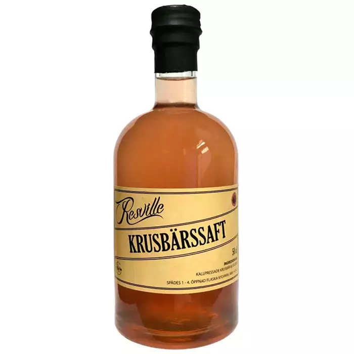 Bild på Kallpressad krusbärssaft – 50cl