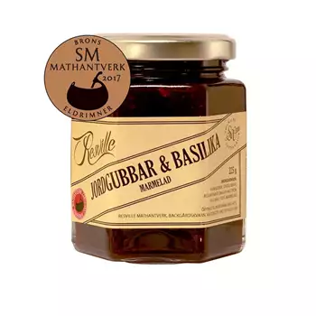 Jordgubb- & basilikamarmelad – 225g