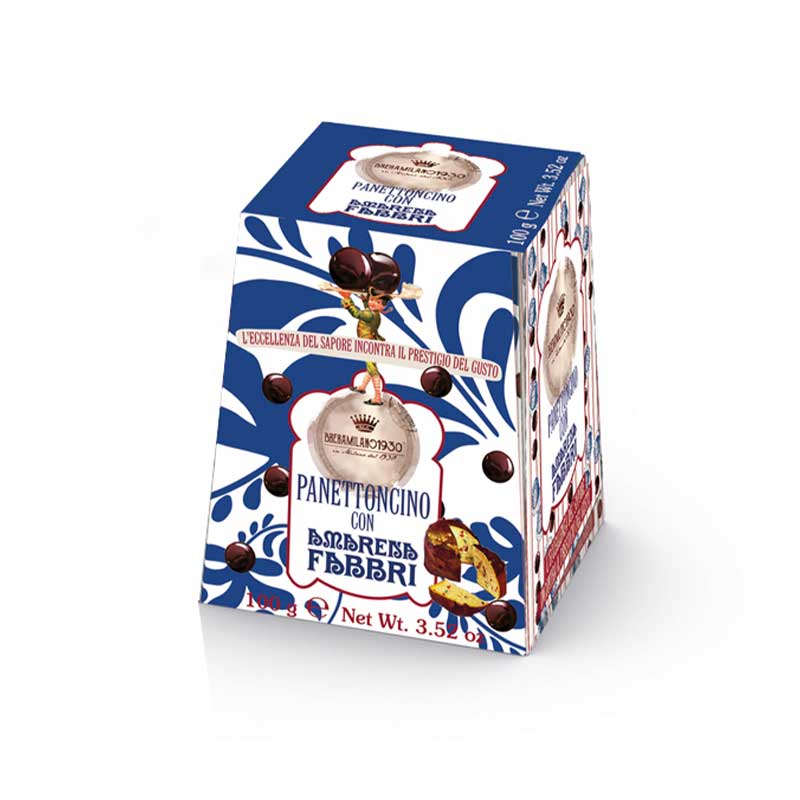 Bild på Mini-panettone med körsbär