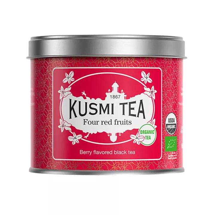 Bild på Four red fruits 100g – svart te
