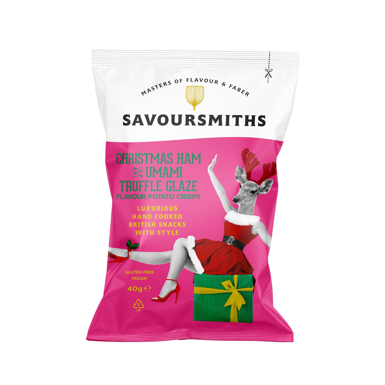 Julskinkechips med tryffelglaze & umami – 40g