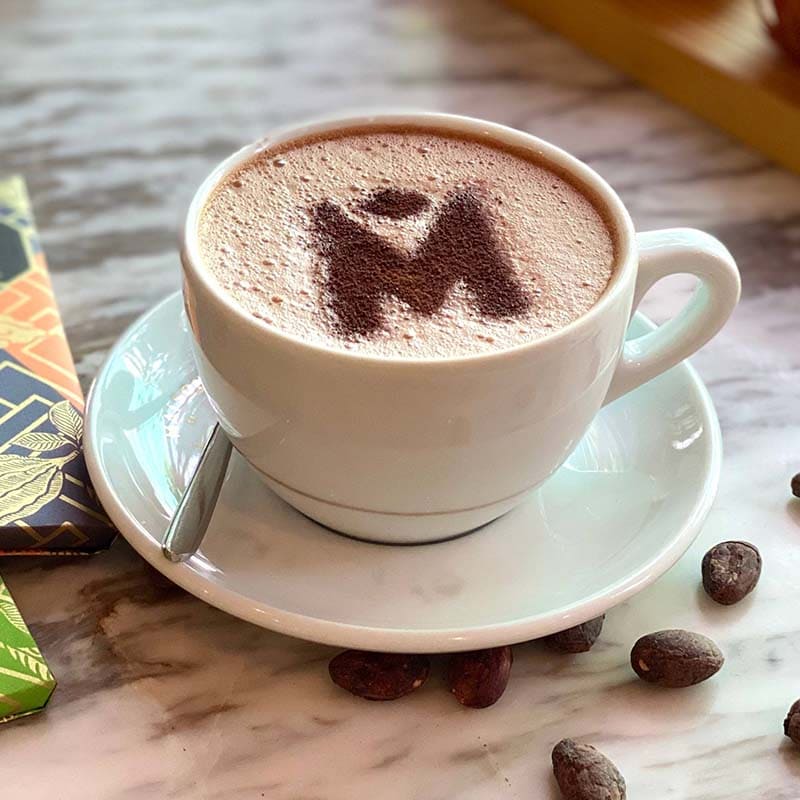 Varm choklad med lakrits - Marous kakaopulver