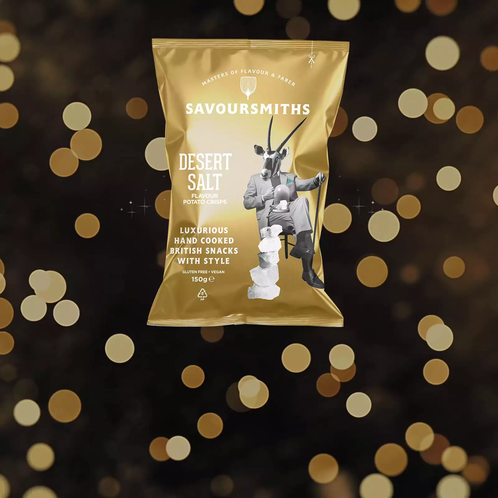 Guldiga förpackningar