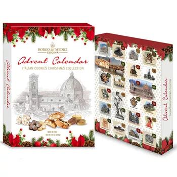 Julkalender med toscanska kakor & konfektyr