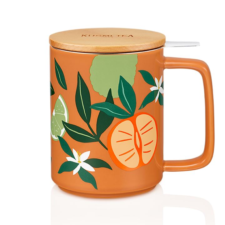 Bild på Orange temugg med filter