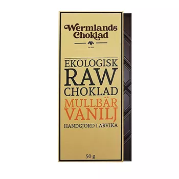 73% rawchoklad med mullbär & vanilj
