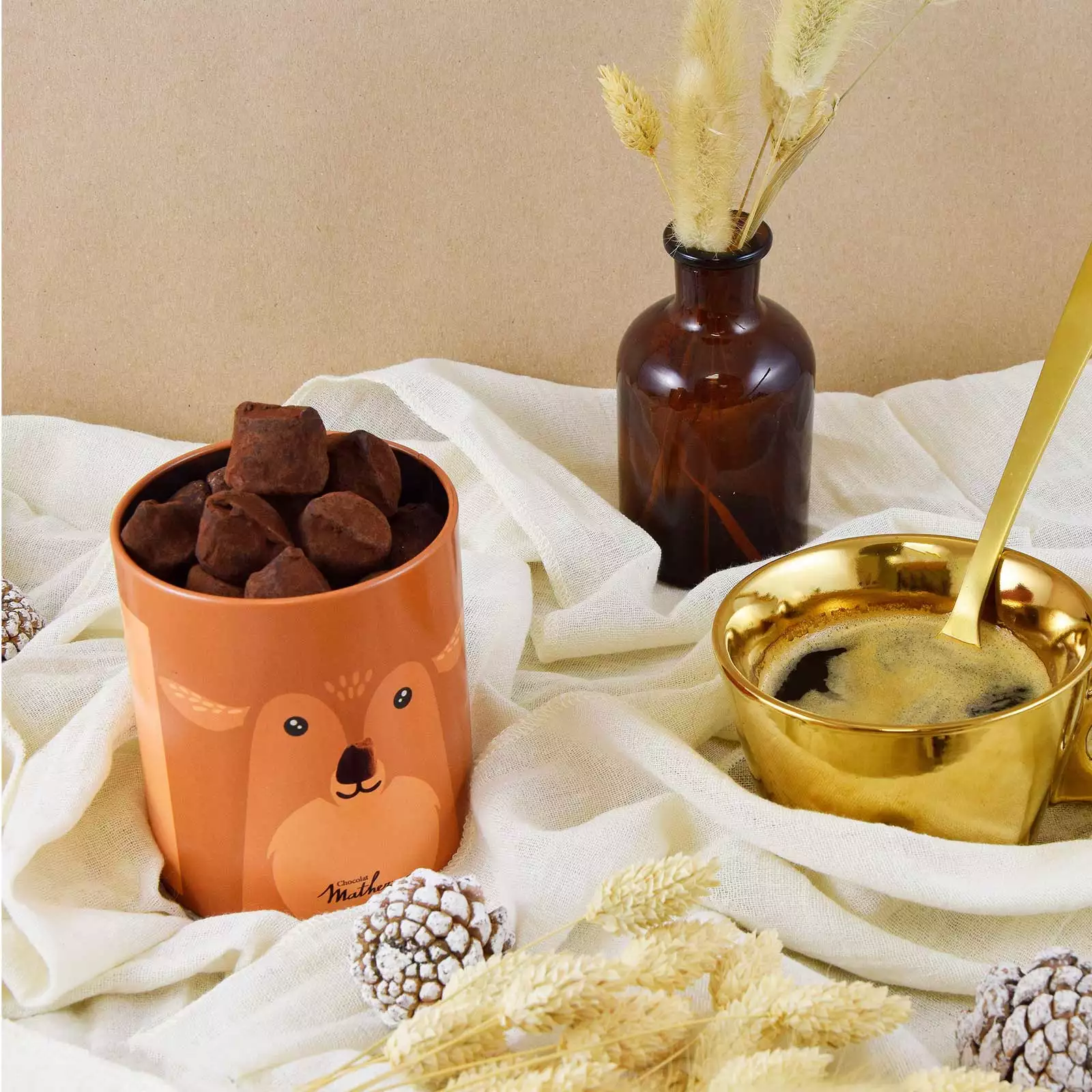 Förgyll julens goda stunder med pepparkakstryffel