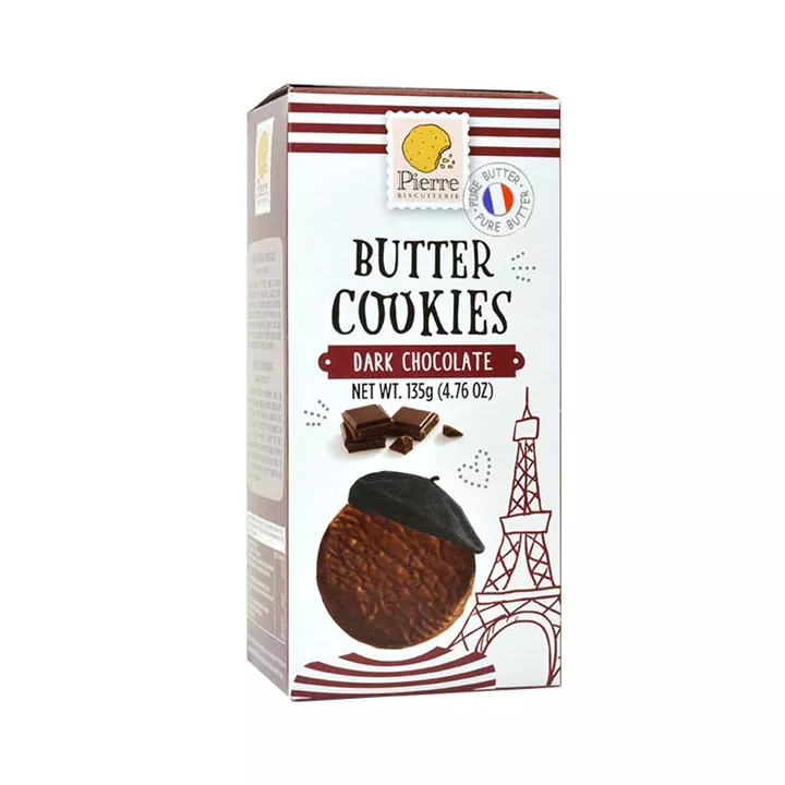 Bild på Mörk chokladtäckta shortbread – 135g