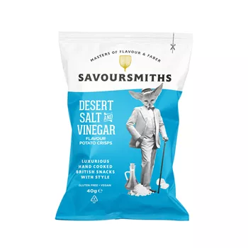 Ökensalt- & vinägerchips – 40g