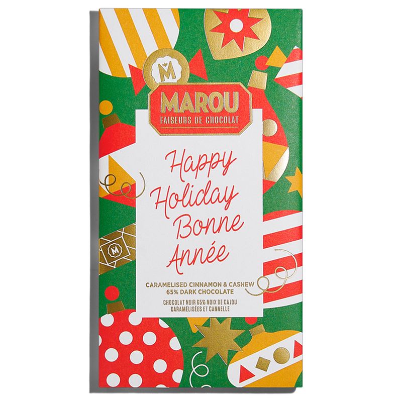 Mörk choklad kanel & cashewnöt 62%