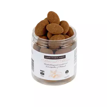 Chokladmandel med lakritspulver & salmiak –150g