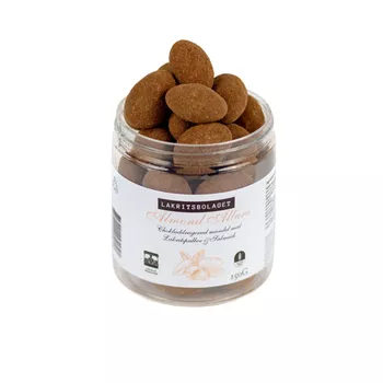 Chokladmandel med lakritspulver & salmiak –150g