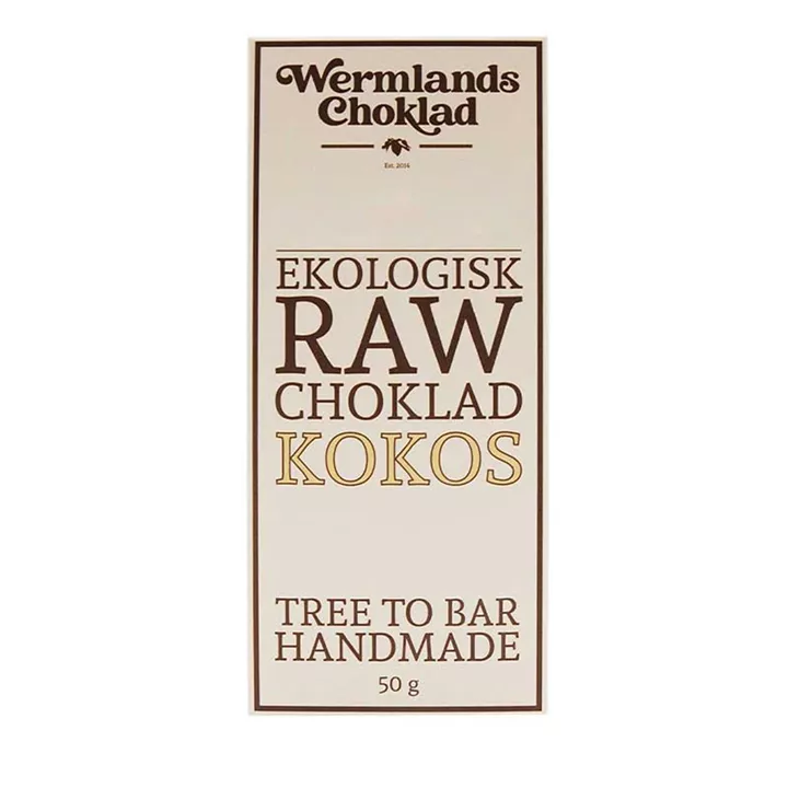 Bild på 67% rawchoklad med kokos
