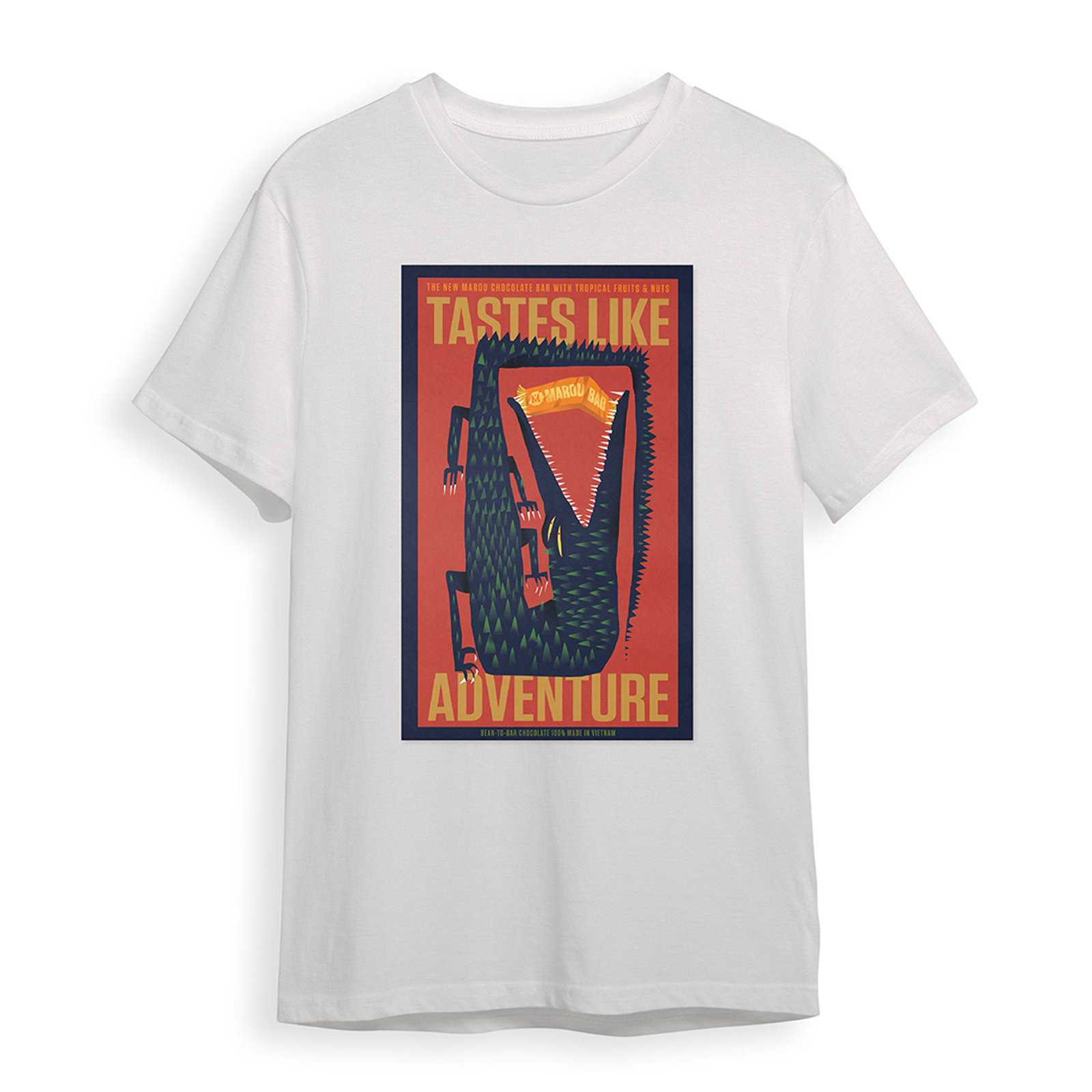 T-shirt med Maroumotiv