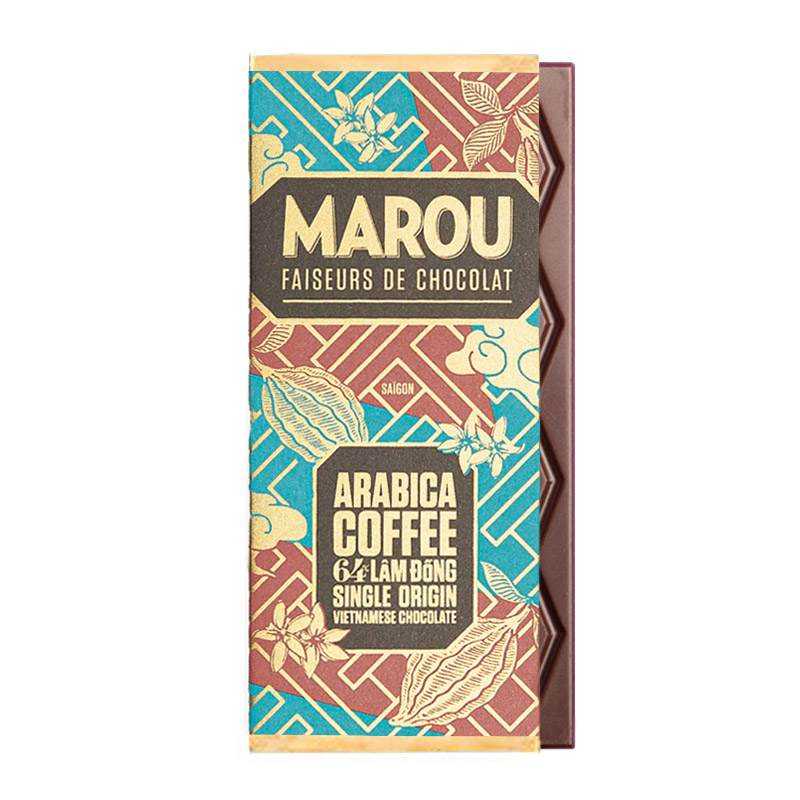 Mörk choklad med arabicakaffe 24g – 64%