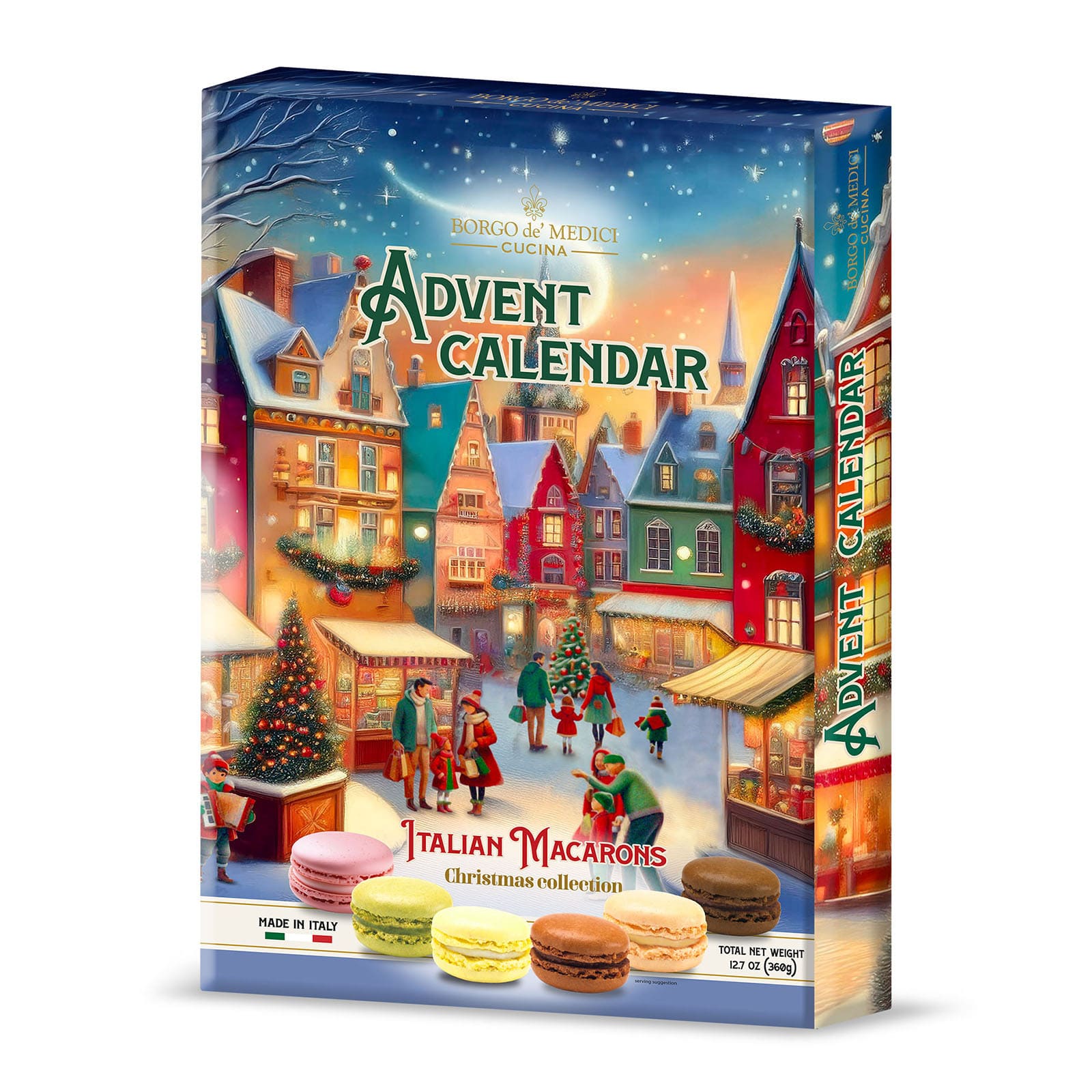 Bild på Julkalender Macarons