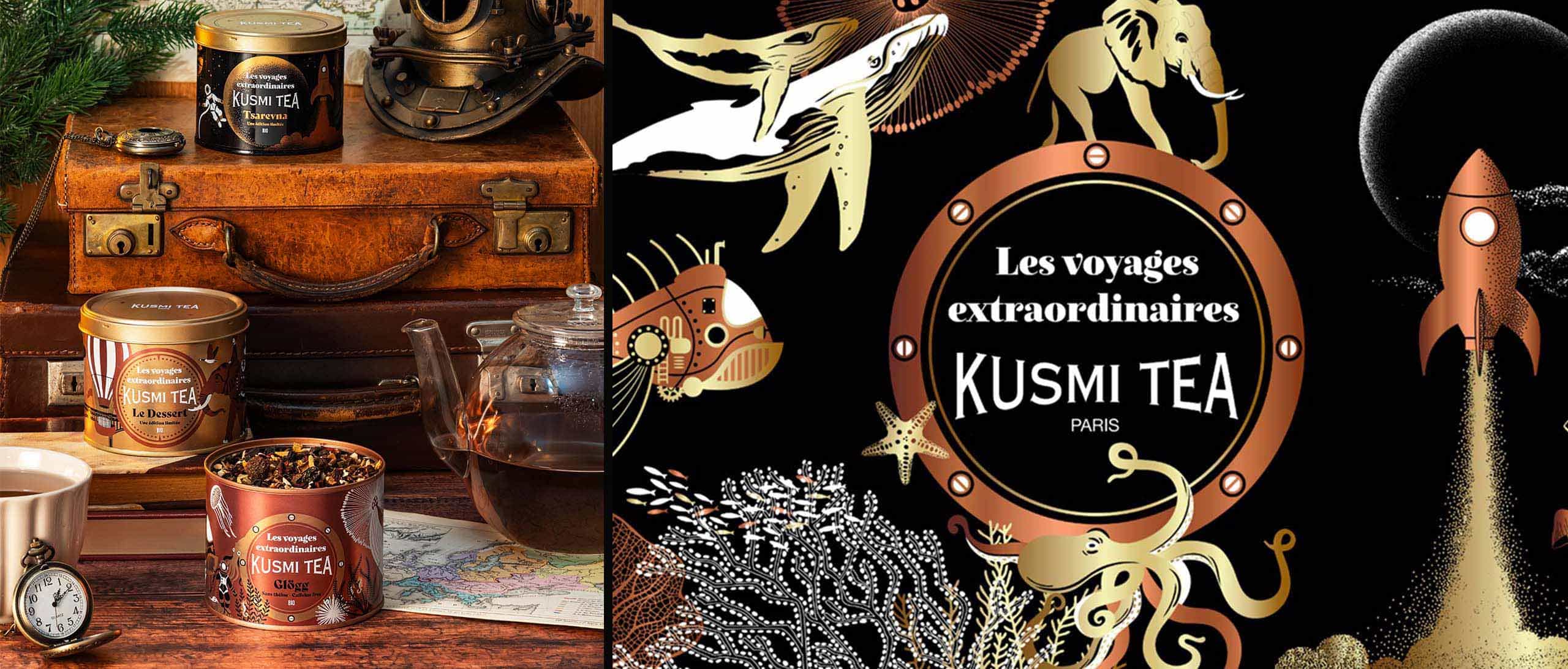 Kusmi Teas julkollektion – En magisk resa jorden runt